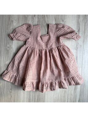 Noralee Mauve checkered Dress